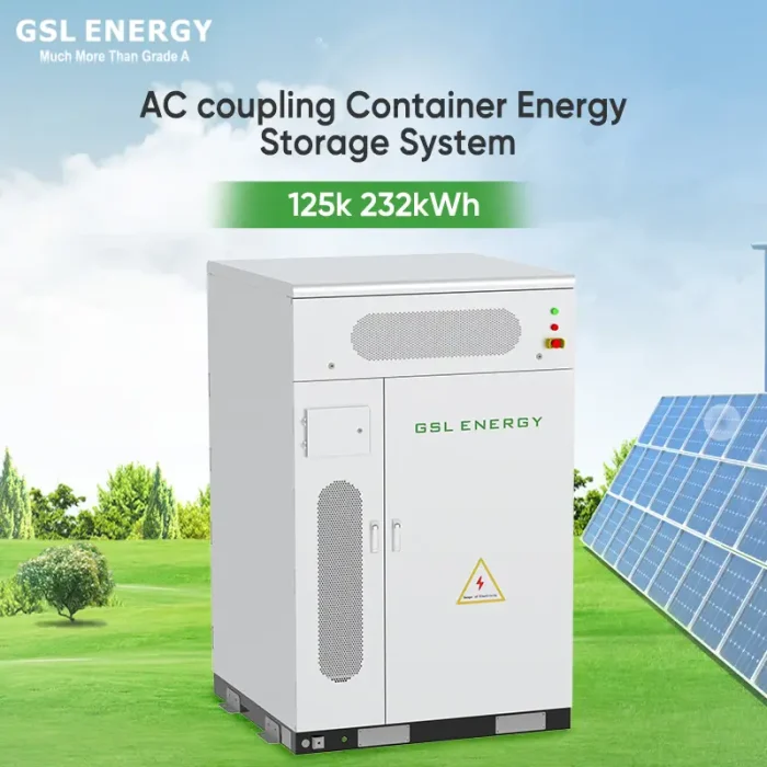 CESS-125K232 | Hệ thống lưu trữ năng lượng dạng container nối AC 125KW / 232,9kWh (Làm mát bằng chất lỏng)