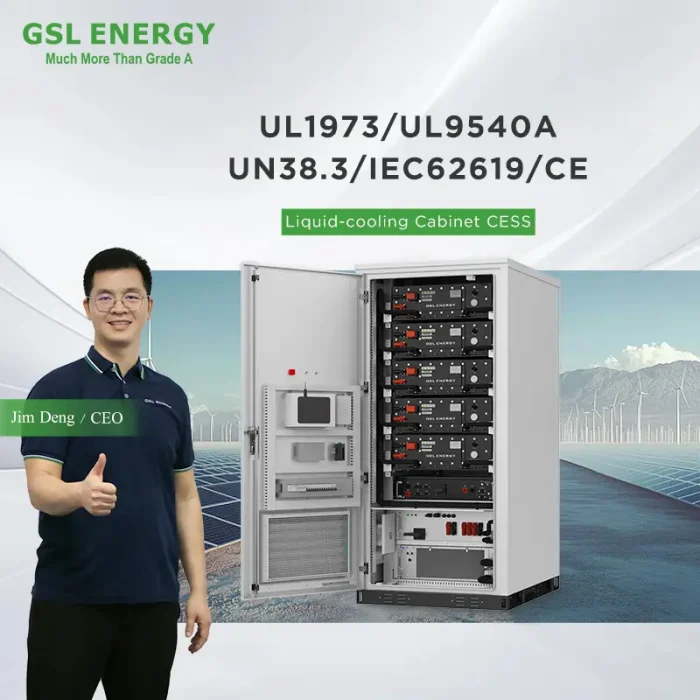 Hệ thống lưu trữ năng lượng C&I làm mát bằng chất lỏng GSL-CESS-125kVA/232kWh